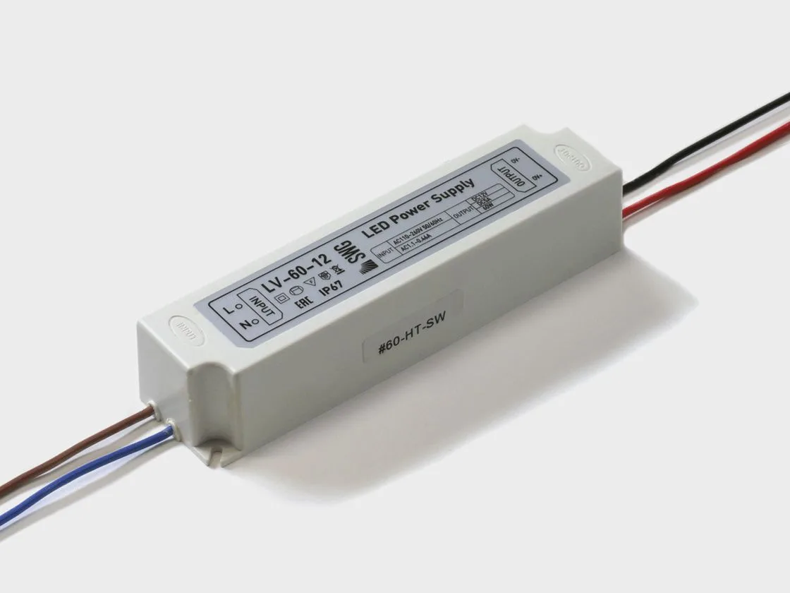 Герметичные блоки питания (IP65–IP67)