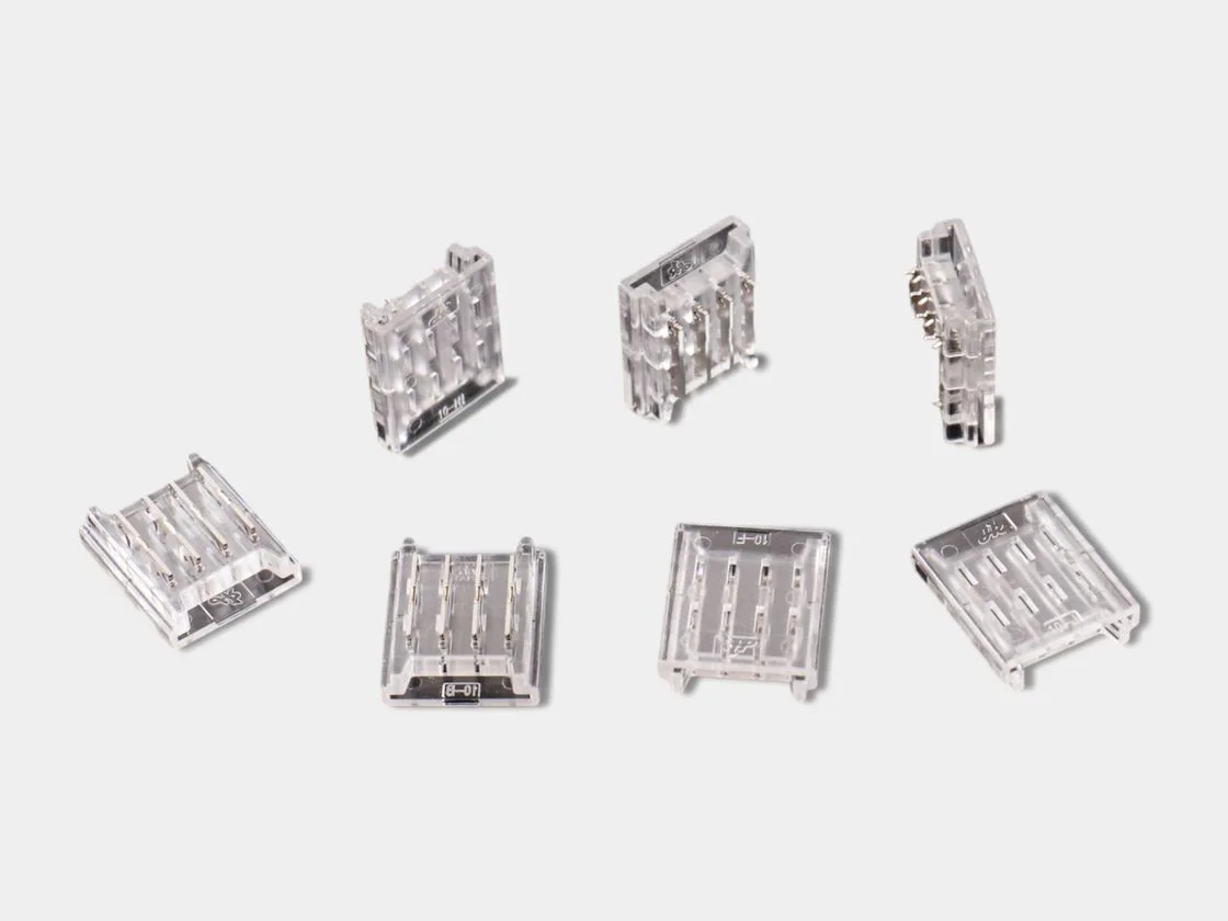 SWG Пластиковый коннектор для RGB светодиодной ленты 10 мм, CN-10MM-4P-A-SMD SWG Пластиковый коннектор для RGB светодиодной ленты 10 мм, CN-10MM-4P-A-SMD