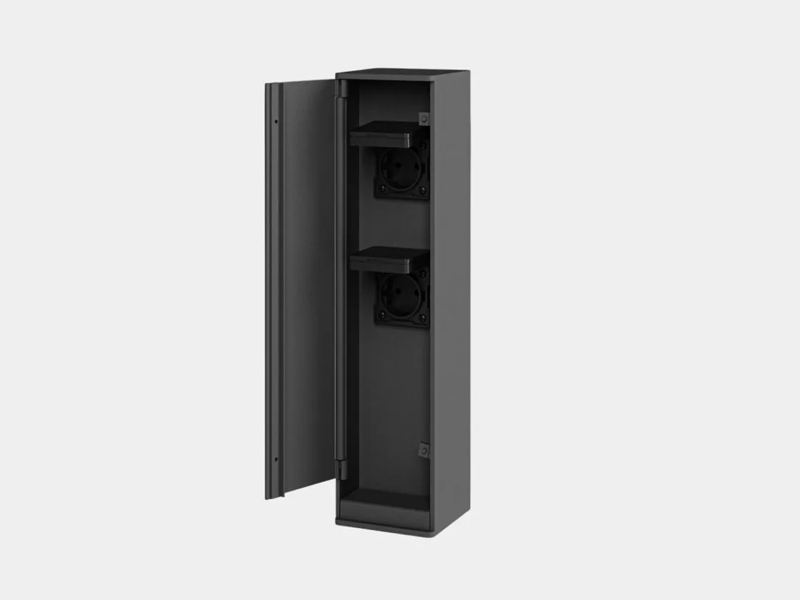 SWG Розетка уличная влагозащищенная двойная IP65, 420 мм, GW-SC-GR - 00-00045675 SWG Розетка уличная влагозащищенная двойная IP65, 420 мм, GW-SC-GR - 00-00045675