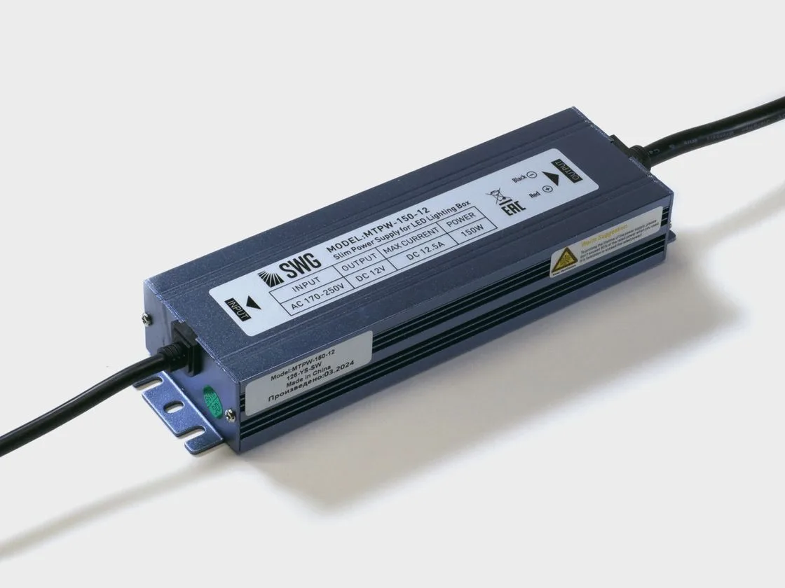 SWG Блок питания для светодиодных лент TPW, 150 W Влагозащитный, 12 V, MTPW-150-12