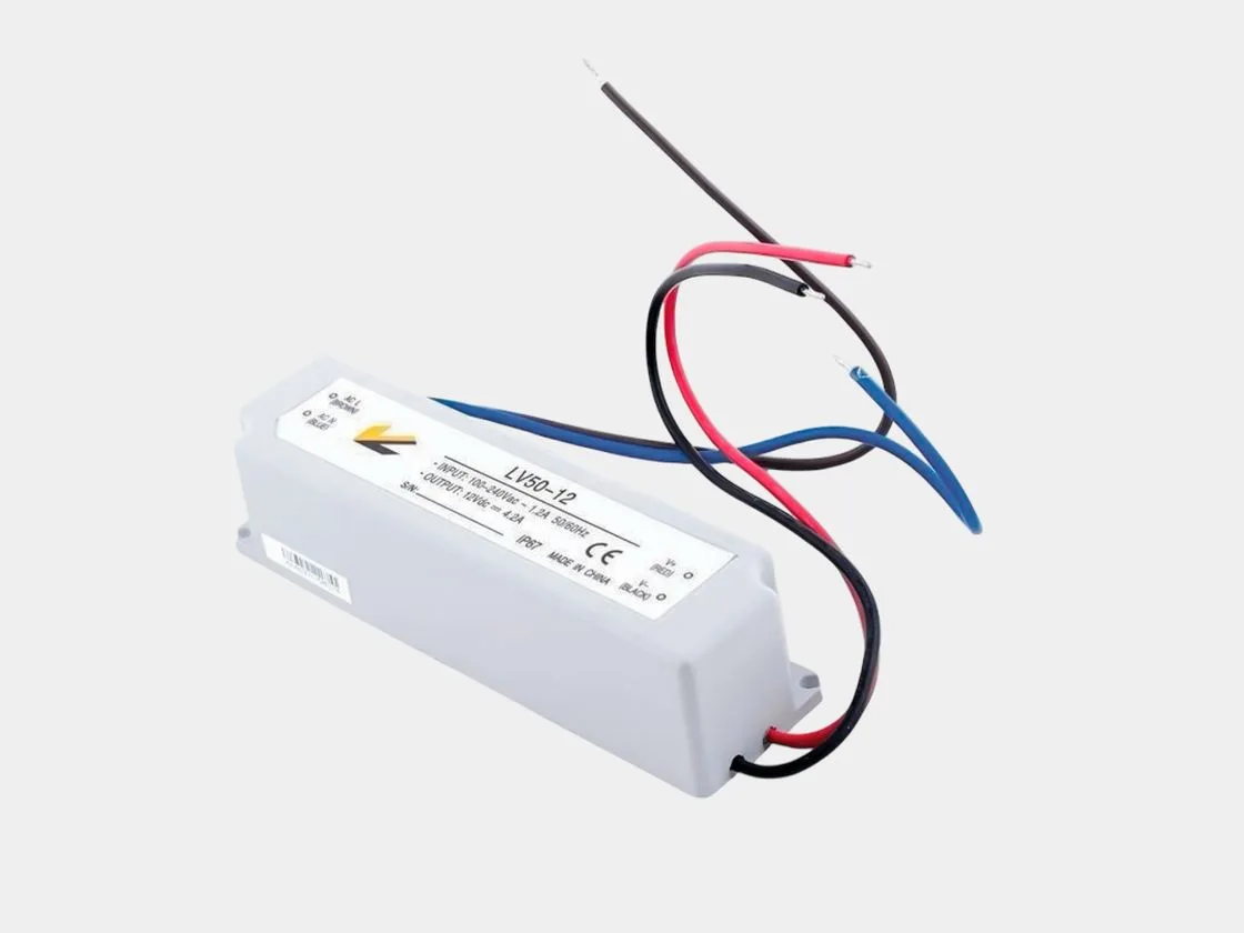SWG Блок питания для светодиодных лент IP 67 пластик 50 W, 12V, LV-50-12 SWG Блок питания для светодиодных лент IP 67 пластик 50 W, 12V, LV-50-12